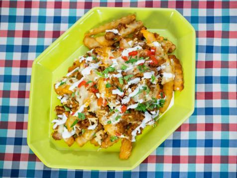 Chorizo and Cheese Loaded Fries