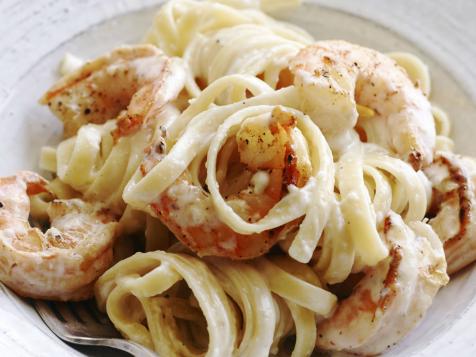 Shrimp Fettuccini Alfredo