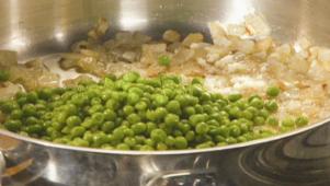 Pasta, Pancetta and Peas