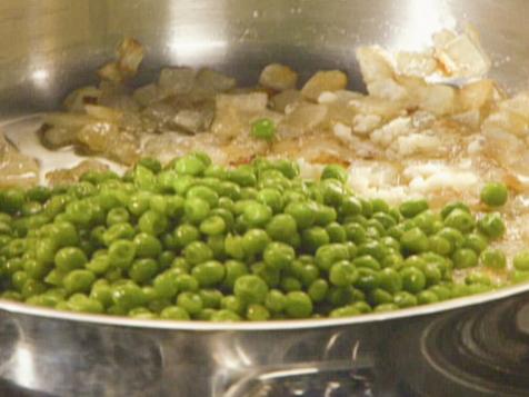 Pasta, Pancetta and Peas