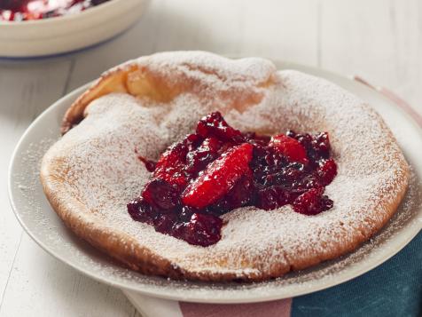 Dutch Baby with Fruit Compote