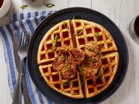 Spicy Fried Chicken 'n Waffles