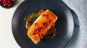 Halibut and Blood Orange Sauce