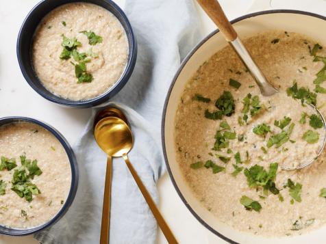 Lemon Egg Soup with Quinoa