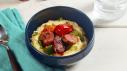 Polenta with Andouille Sausage