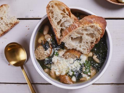 Chicken Sausage and Kale Soup