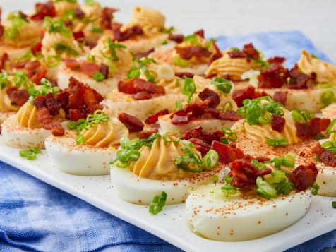 Deviled Eggs with Bacon