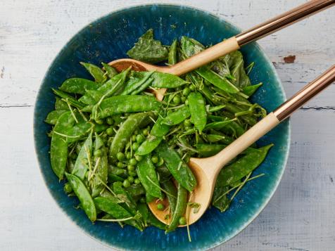 Spring Pea Salad with Dressing