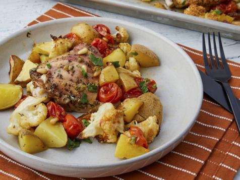 Chicken and Cauliflower Roast