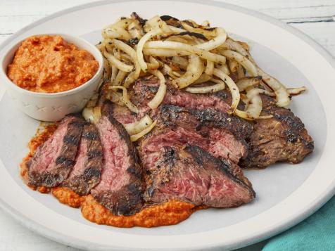 Garlic-Rubbed Skirt Steak