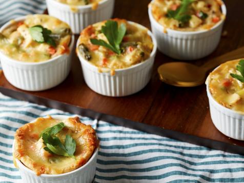 Cheesy Biscuit Pot Pies