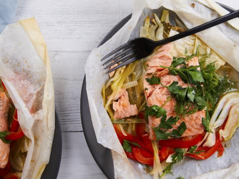 James's Salmon en Papillote