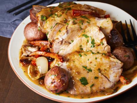 Roasted Pork with Pan Gravy