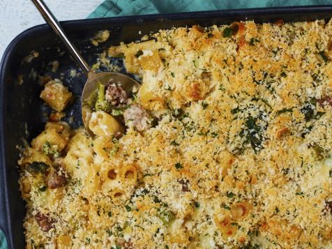 Broccoli-Sausage Pasta Bake