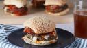 Juicy Lucy Meatball Burger