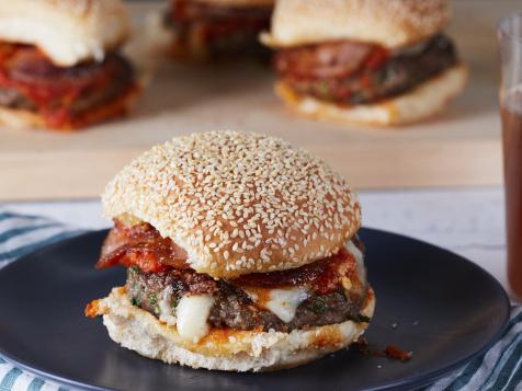 Juicy Lucy Meatball Burger