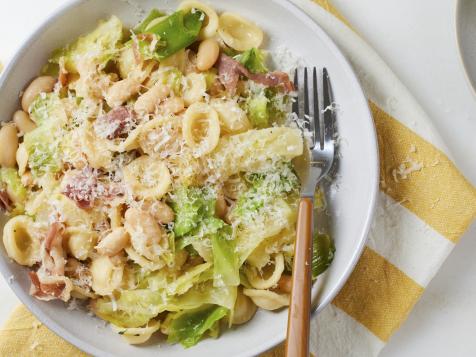 Cabbage and Prosciutto Pasta