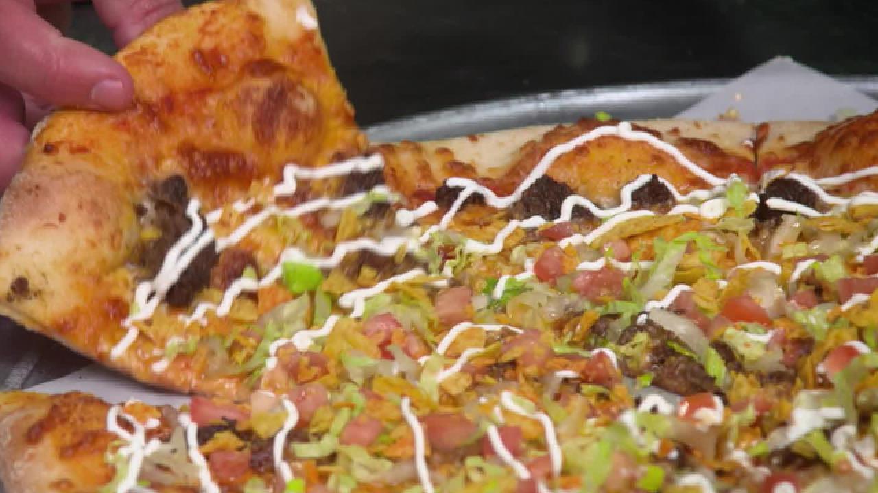 Dirty Taco Pizza