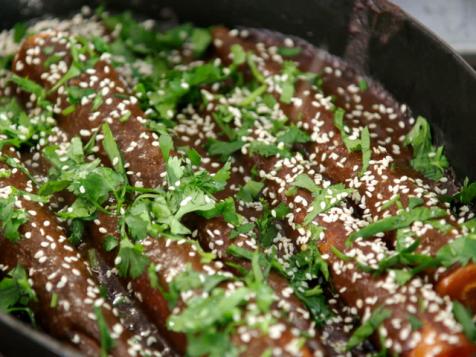 Carrots with Black Mole