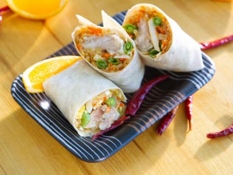 Orange Chicken Burrito