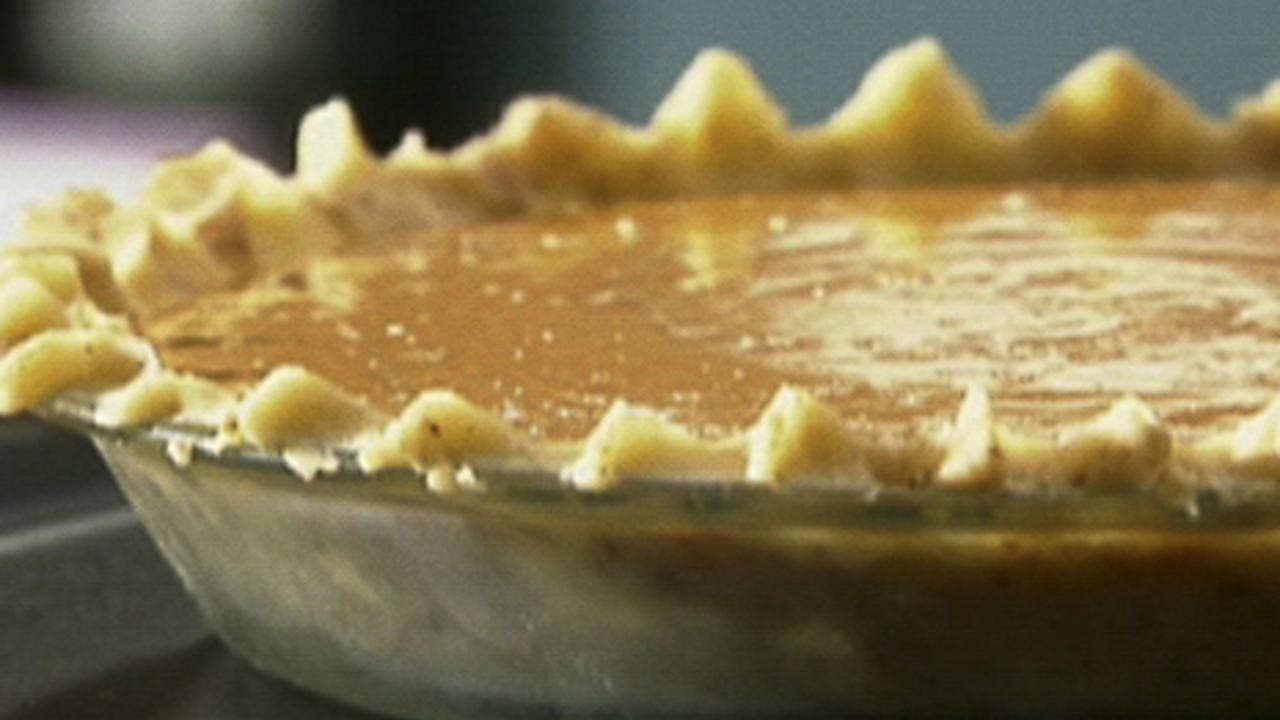Sweet Potato and Praline Pie