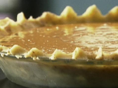 Sweet Potato and Praline Pie
