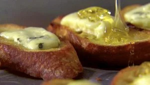 Gorgonzola-Honey Bruschetta