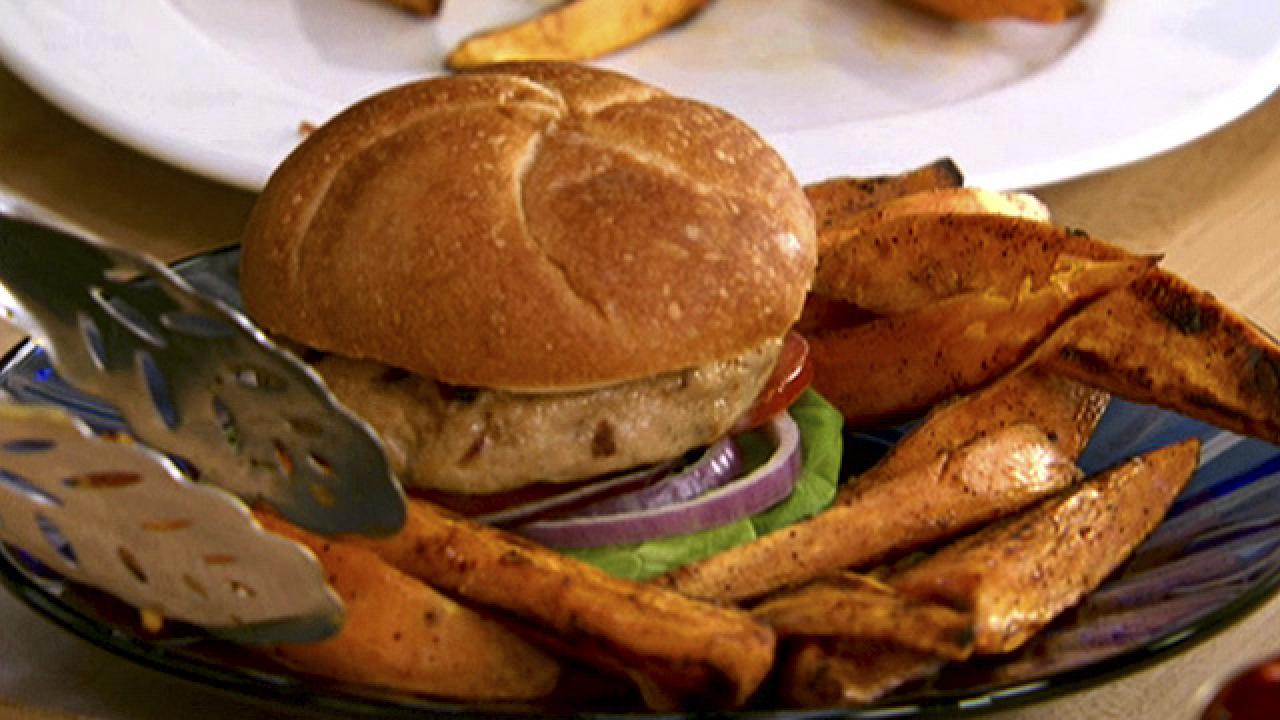 Apple Maple Turkey Burgers