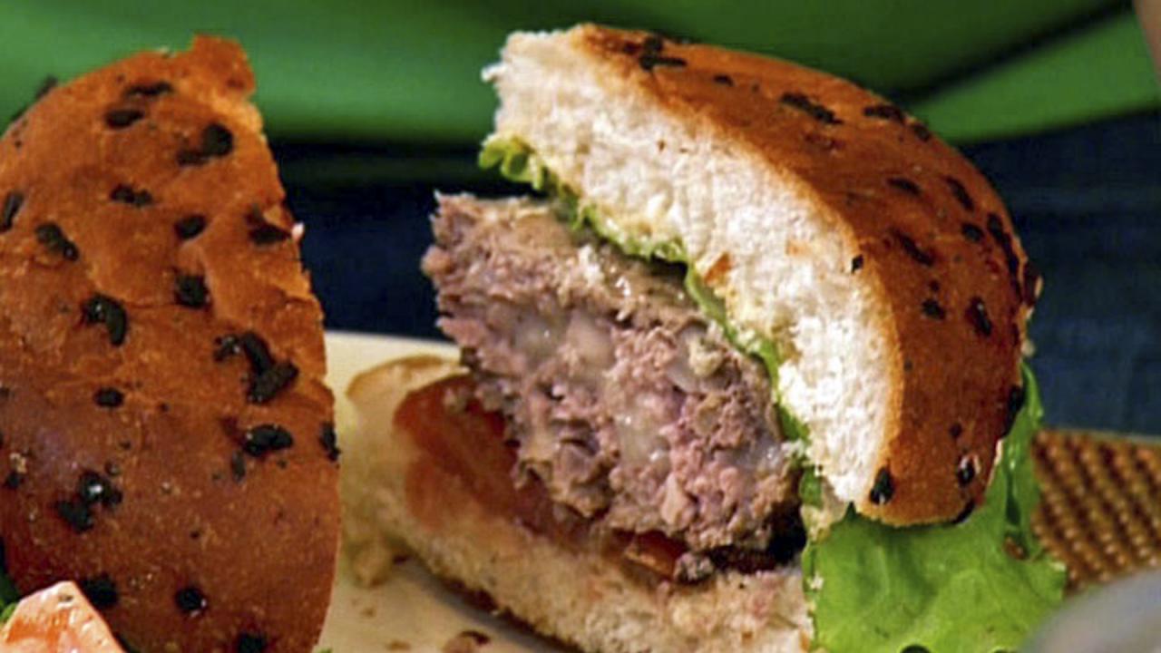 Pat's Stuffed Turkey Burgers