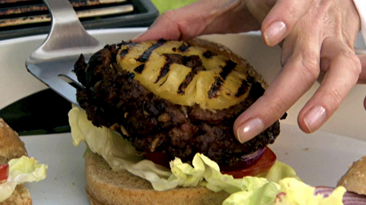 Pineapple Teriyaki Burgers