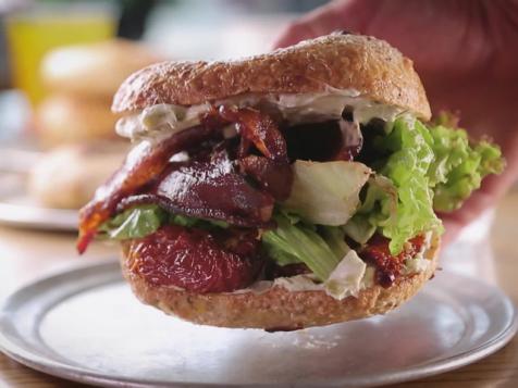 BLT with Spicy Pepper Cream Cheese
