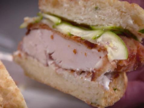 Chicken and Biscuit Sandwich