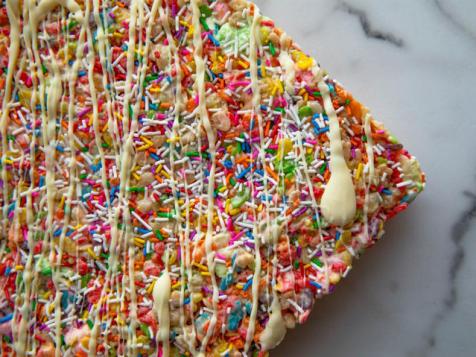 Rainbow Crispy Treats
