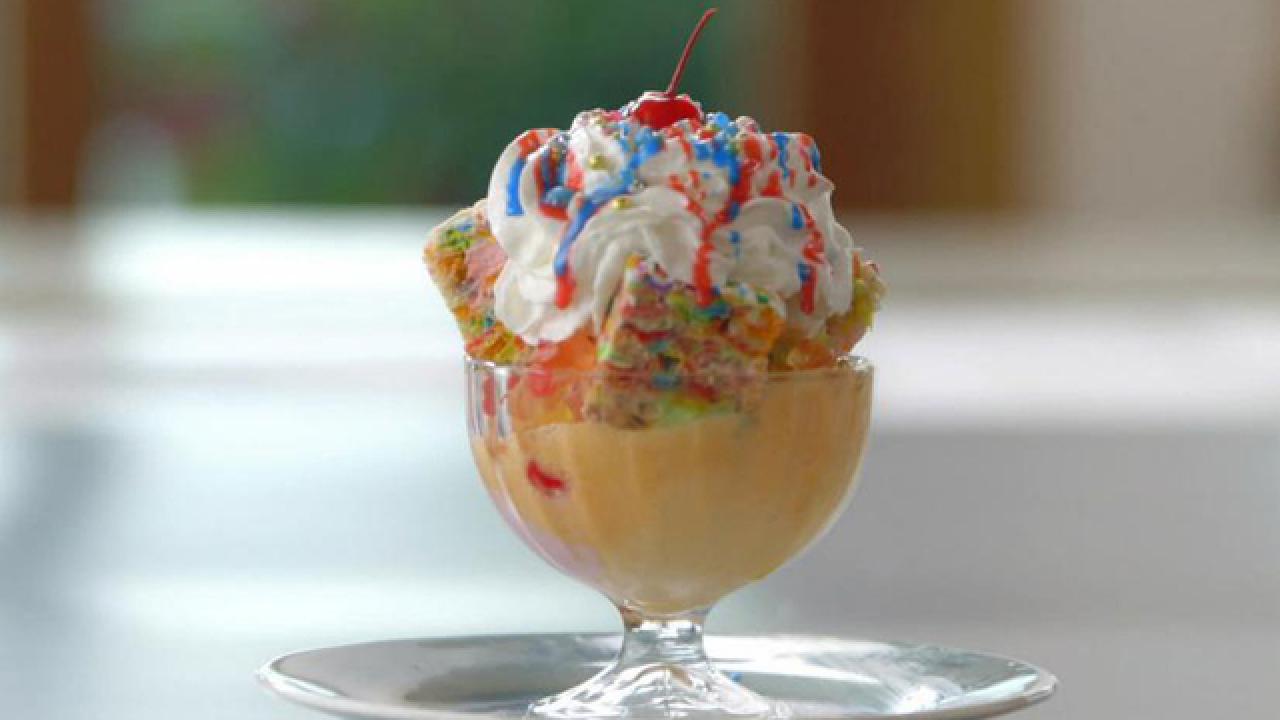Rainbows and Unicorns Sundae