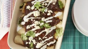 Chicken Mole Enchiladas
