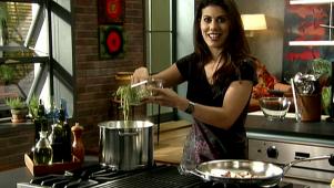 Claire's Spinach Carbonara