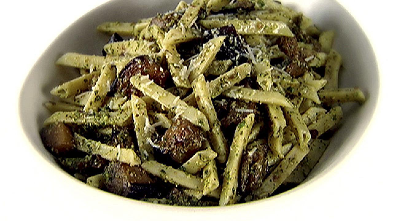 Trennette, Eggplant and Pesto
