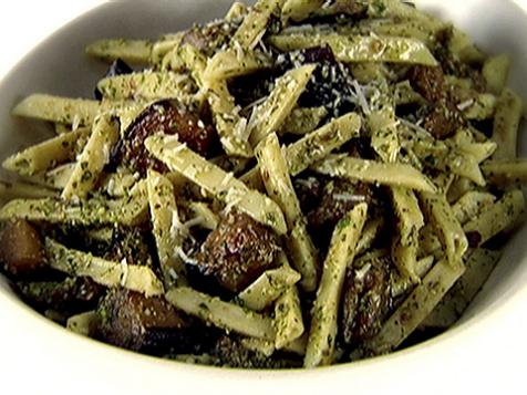 Trennette, Eggplant and Pesto