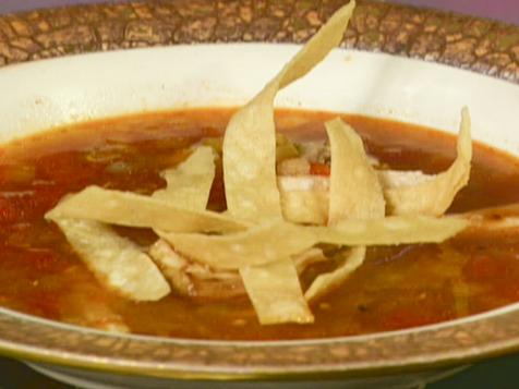Grilled Chicken Tortilla Soup