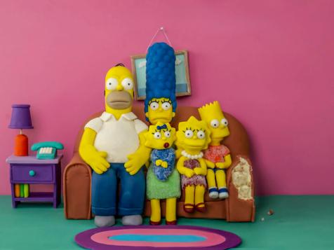 The Simpsons-Inspired Cake