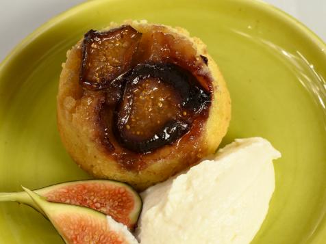 Fig Cakes with Sweet Ricotta