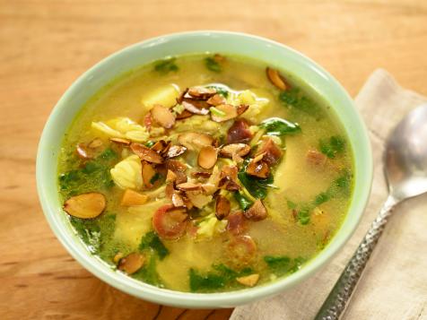 Jeweled Rice and Chicken Soup
