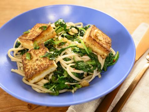 Udon with Tofu and Greens
