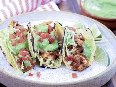 Spice-Rubbed Shrimp Tacos
