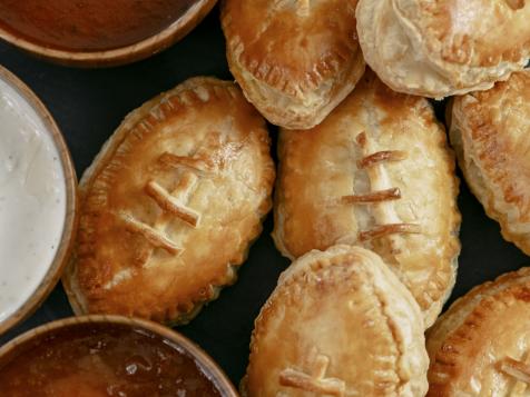 Jamaican Meat Pie Footballs