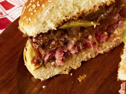 Inside-Out Bacon Cheeseburgers