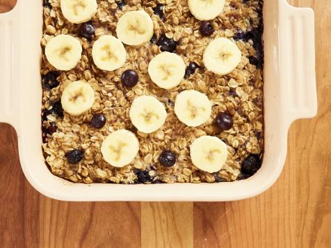Baked Blueberry Banana Oatmeal