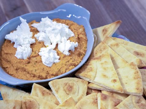 Romesco Dip with Goat Cheese