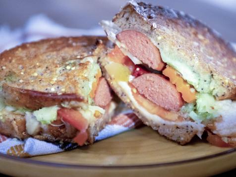 Chicago Hot Dog Grilled Cheese