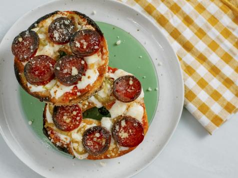 Pepperoni Pizza Bagels